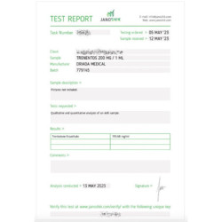 Trenentos 200 mg/ml (Trenbolon Enanthat) 10ml Vial | Driada Medical